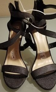 Nicole Miller Womans Black Heels